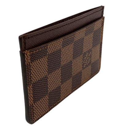 Louis Vuitton Card Holder Sample Brown Case — view 2