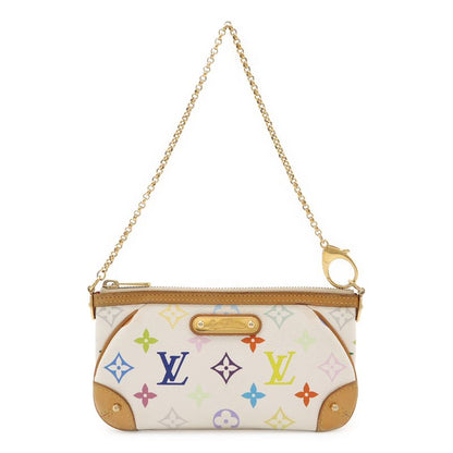 Louis Vuitton Monogram Multicolor Pochette Mira MM Accessoire Accessory Pouch