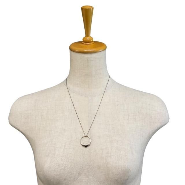 Saint Laurent Necklace Pendant Accessory Ring Necklace Heart Accessory Metal