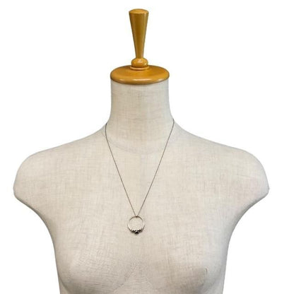 Saint Laurent Necklace Pendant Accessory Ring Necklace Heart Accessory Metal