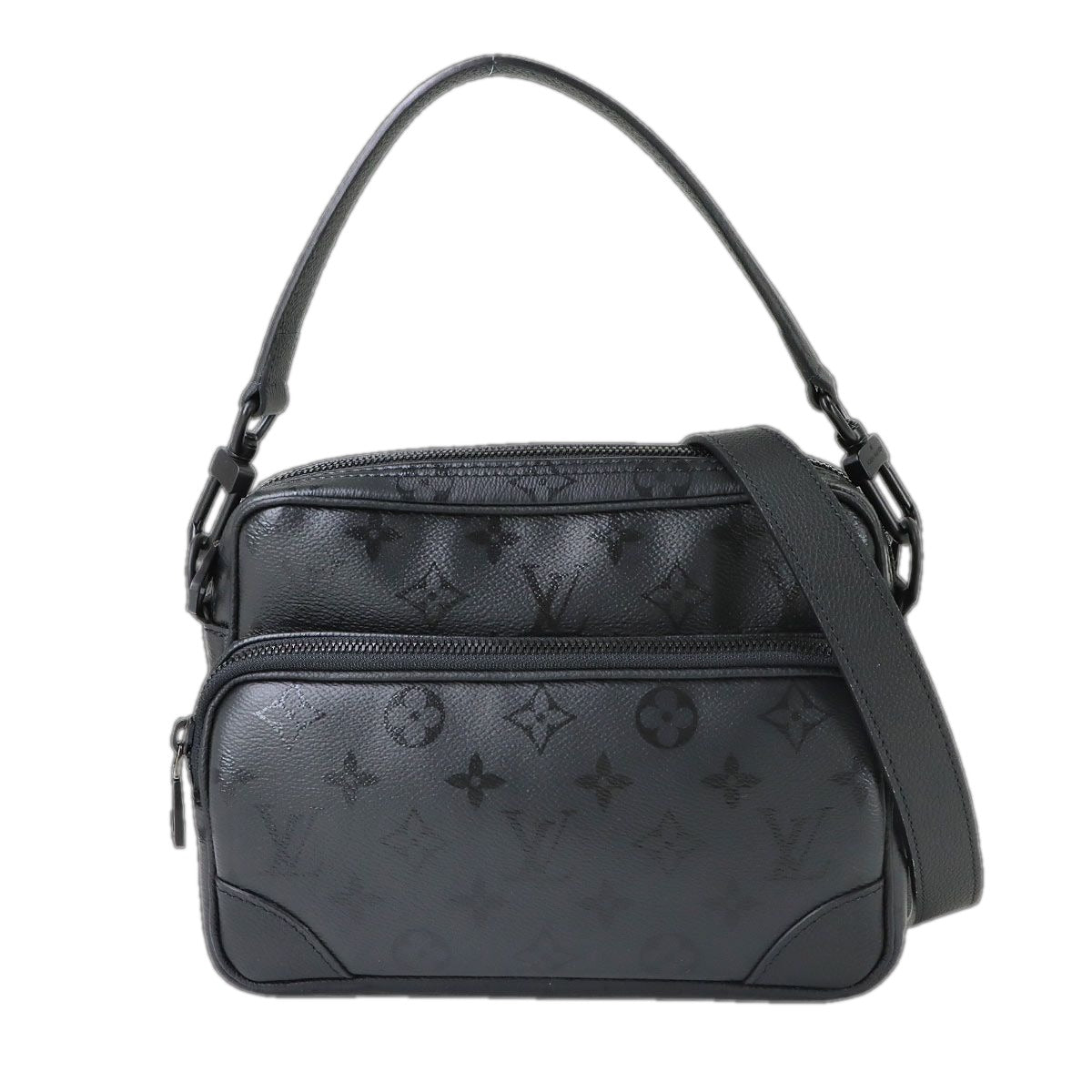 Louis Vuitton Monogram Midnight Nile 2-Way Bag Black