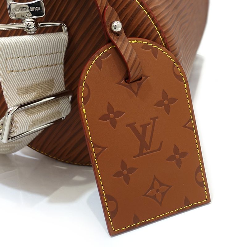 Louis Vuitton Soft-porochon MM M23092 2WAY Bag Epi XL Leather Brown