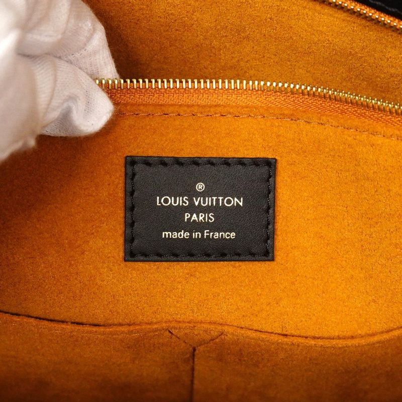 Louis Vuitton Tote Monogram/empreinte On The Go GM M44925 Noir Black 2way Bag