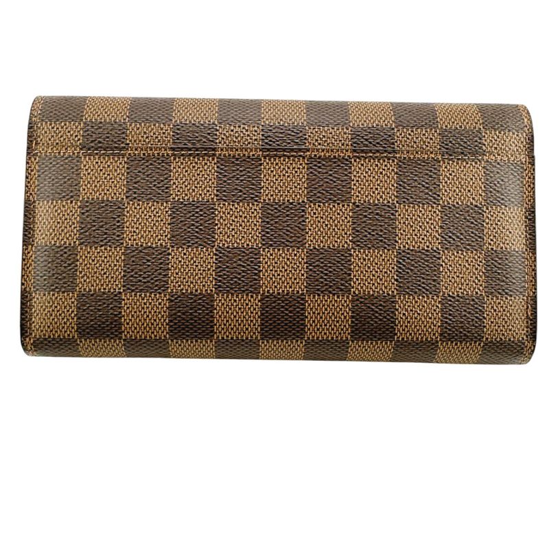 Louis Vuitton N63209 Damier Round Zipper Portefeuille-sarah Long Wallet Louis