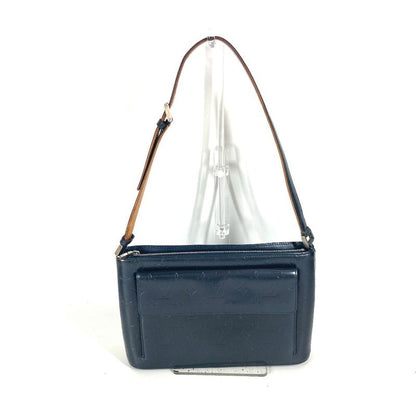 Louis Vuitton Shoulder Bag Alston M55125 Monogram Matte Leather Blue