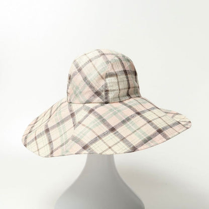 2022ssHermes Hat Size 58 Hat Serie Button Check Made In France