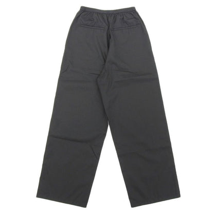 Prada 2022item 22y887s2311wq8 Re-nyron High Rise Wide Leg Pants 38 S Black