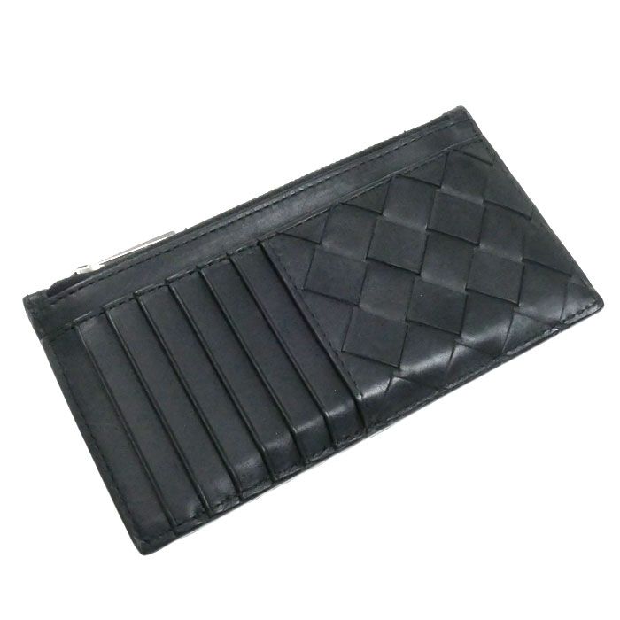 Bottega Veneta Bottega Veneta Fragment Case Coin Case Black 766155vcpq3 Men's