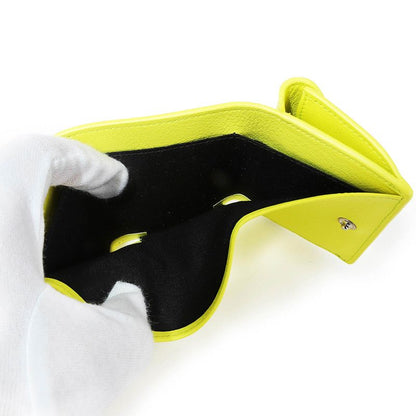 Balenciaga Trifold Wallet Paper Yellow