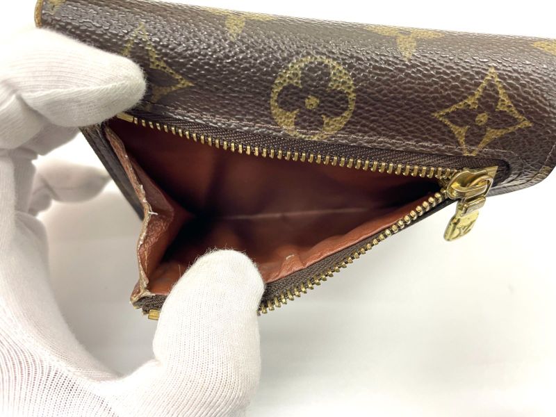 Louis Vuitton Monogram Portefeuille Koala Compact Wallet Trifold Wallet Pass