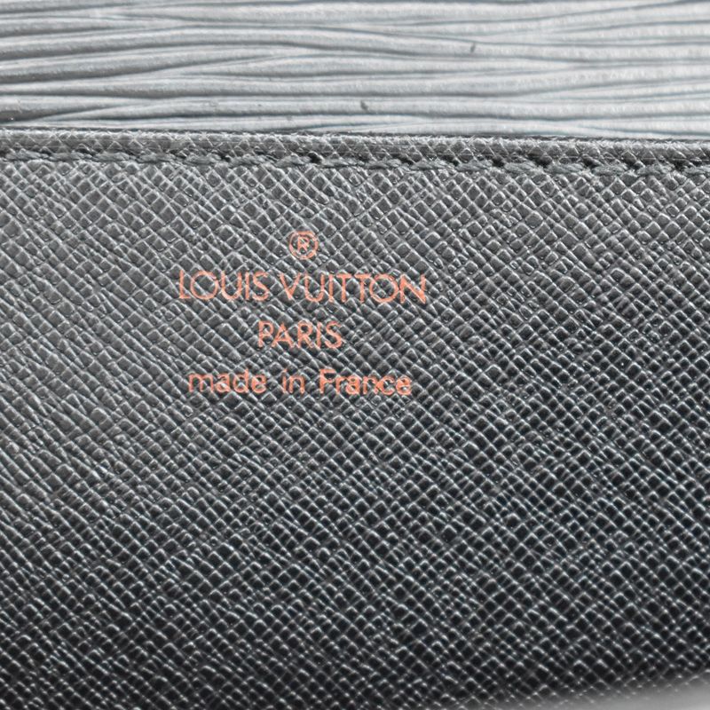 Louis Vuitton Serviette Conseil Business Bag Handbag Epi Black M54422 30kb022