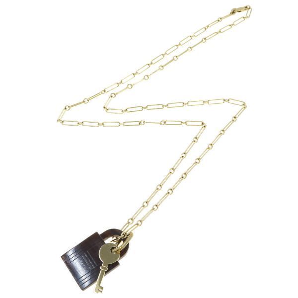 Hermes Amulet Padlock Gmnecklace