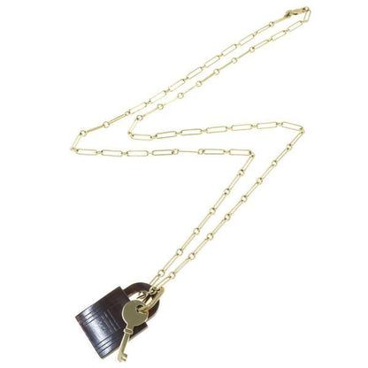 Hermes Amulet Padlock Gmnecklace
