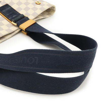 Louis Vuitton Damier Azure Platins Soleil Cabas PM Tote Bag Shoulder Bag Semi