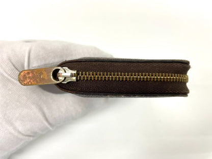 Louis Vuitton Monogram Zippy Coin Purse Zippy Wallet Round Zip Compact Wallet