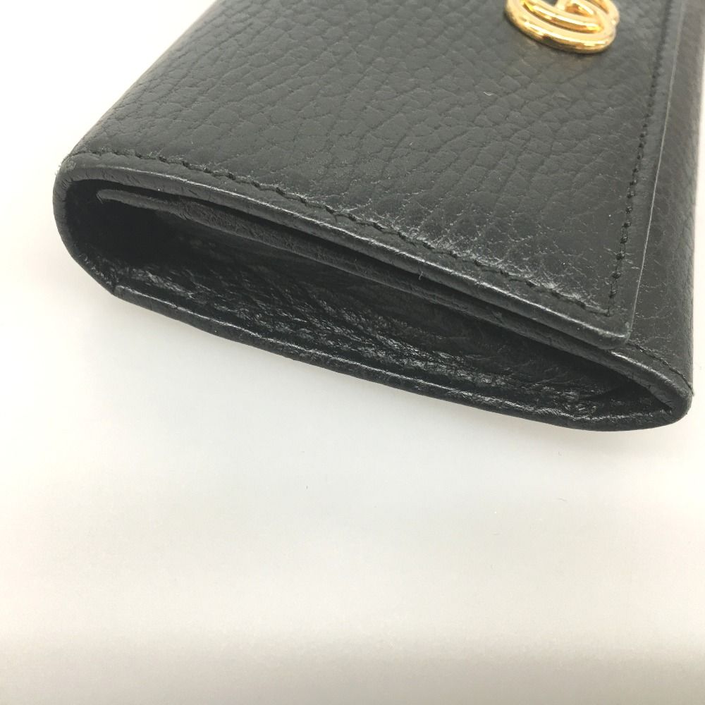 Gucci Ggmarmont Card Case 474748 Black