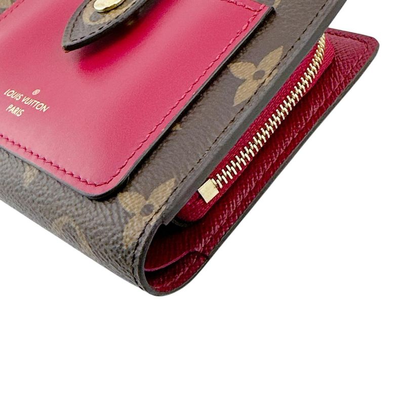 Louis Vuitton M69433 Monogram Portefeuille Juliette Foldable Wallet Louis