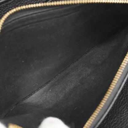 Louis Vuitton Monogram Empreinte Zippy Wallet M60571 Noir Black Ladies