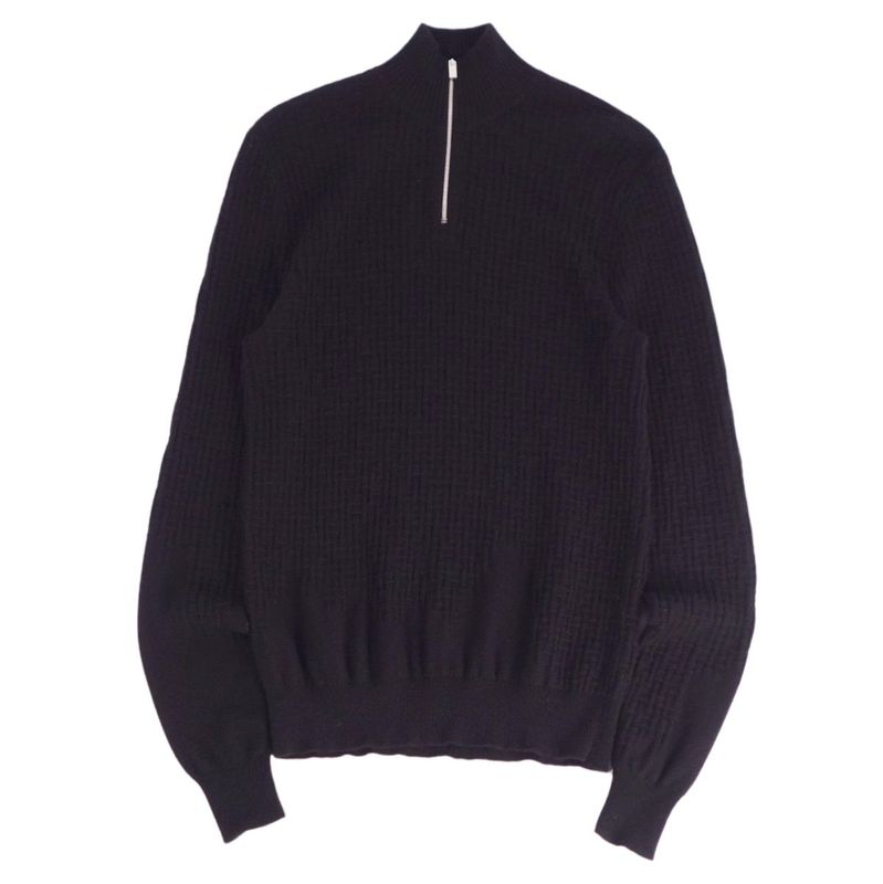 Hermes Knit Half-zip Sweater Long Sleeve Long