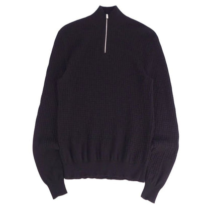 Hermes Knit Half-zip Sweater Long Sleeve Long