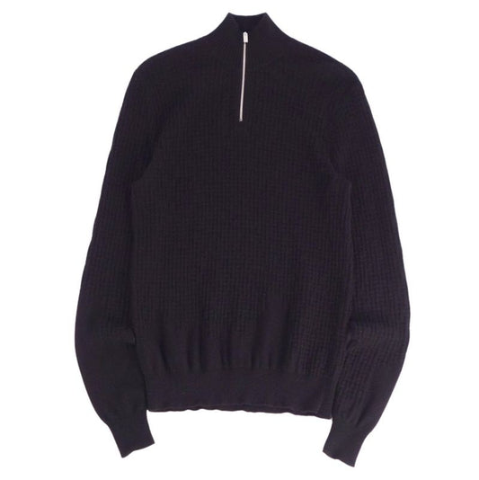 Hermes Knit Half-zip Sweater Long Sleeve Long