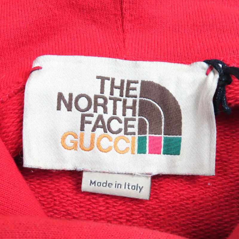 Gucci×the North FACE Gucci×the North Face 663243 100% Cotton Logo Print