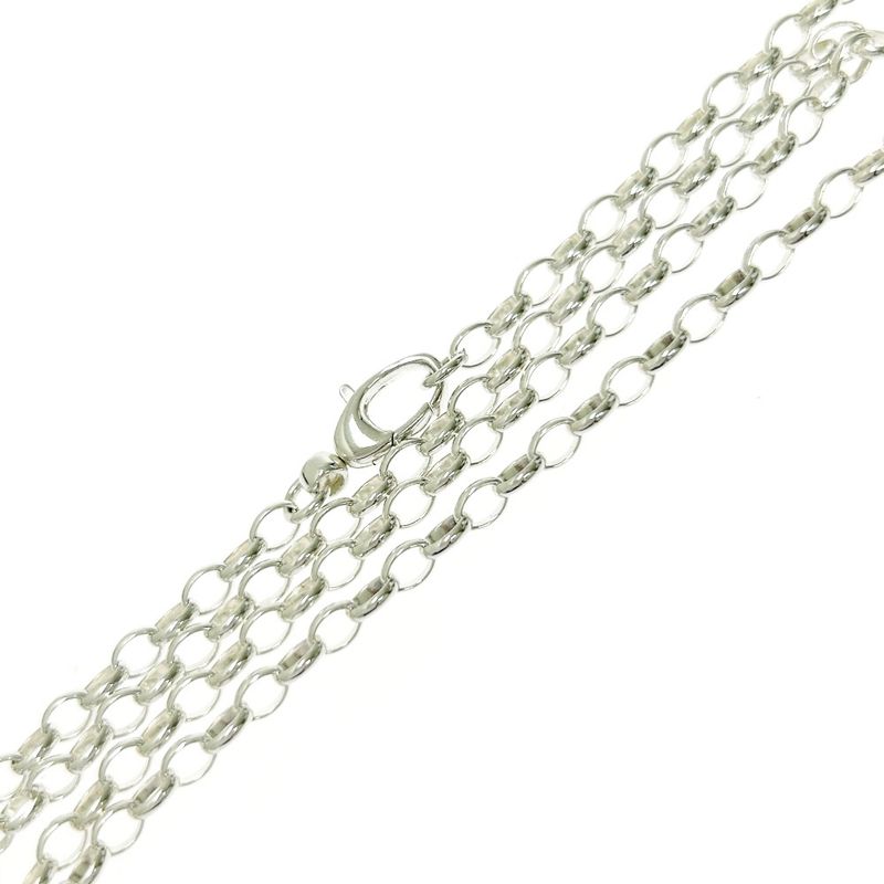 Gucci Silver Doppia G Necklace 15.0g 925 Engraved 438143 Necklace