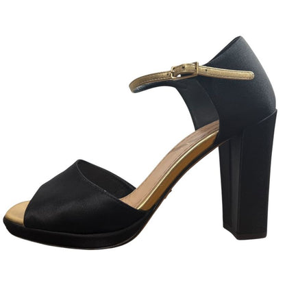 22ss Christian Dior Suede Satin Sandals Size 34 1/2 21.5cm (8.46in) Equivalent