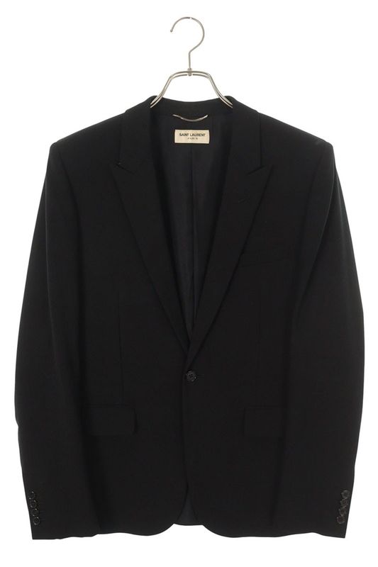 Saint Laurent Paris 392890 Yyl09 Peaked Lapel 1B Tailored Jacket Men 50