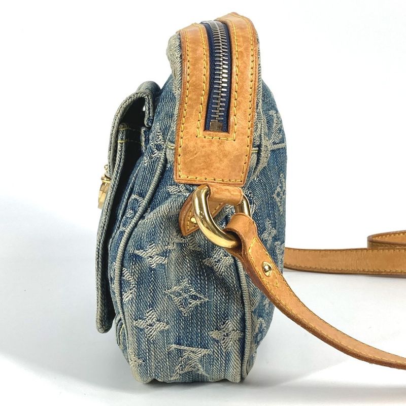 Louis Vuitton Shoulder Bag Camera Bag M95348 Monogram Denim Blue