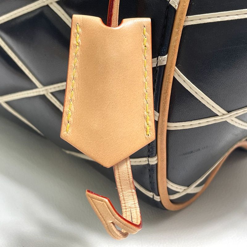 Louis Vuitton Handbag Marthage Duc BB M50011 Lambskin Noir Black