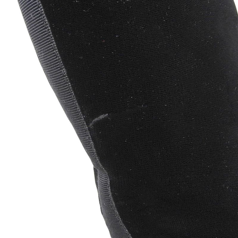 Chanel Deca Coco Mark Velvet Long Boots 36.5 23-23.5cm (9.25in) Pecos Boots