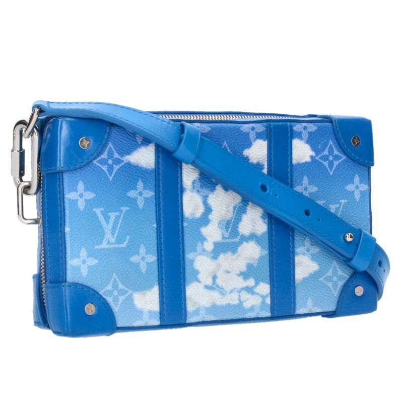 Louis Vuitton M45432 Soft Trunk Wallet Monogram Claus Shoulder Bag Men's