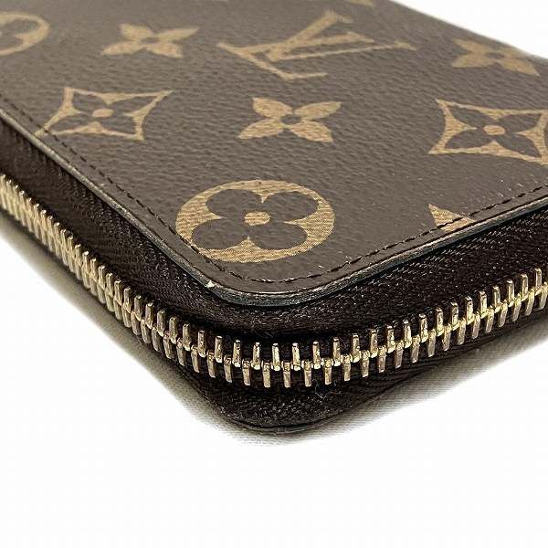 Louis Vuitton Monogram Portefeuille Cles M61298 Round Zipper Long Wallet For