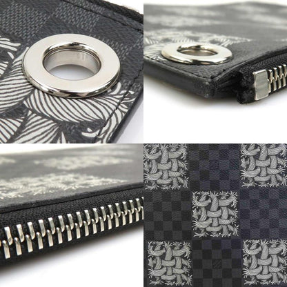 Louis Vuitton Clutch Bag Damier Graphite Christopher Nemeth Pochette Jules GM