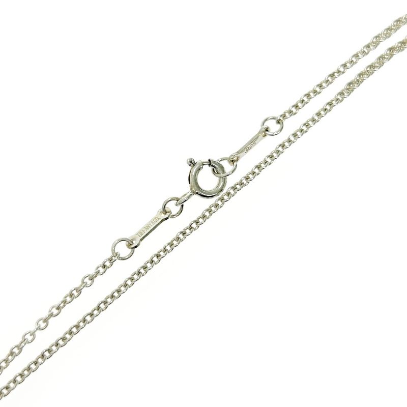Tiffany & Co Tiffany & Co Silver Elsa Peretti Open Heart Necklace 6.8g 925