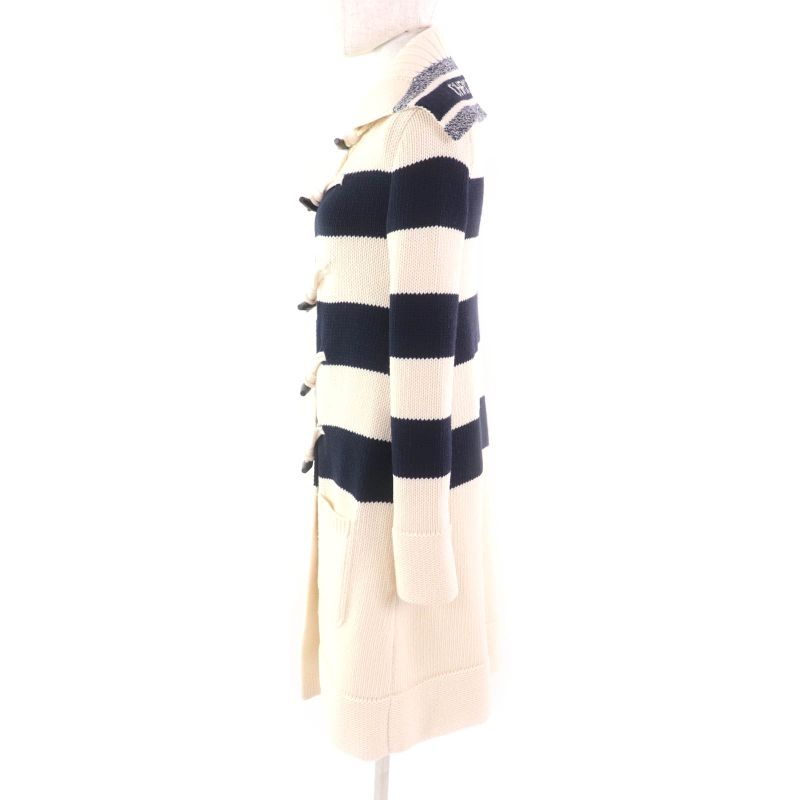 Christian DIOR 21AW 144m01am318 Cashmere Blend Striped Sailor Collar Knit