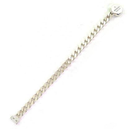 Gucci 779173 Trademark Bracelet Ag925 Logo Bangle Accessory Silver 16 Made In
