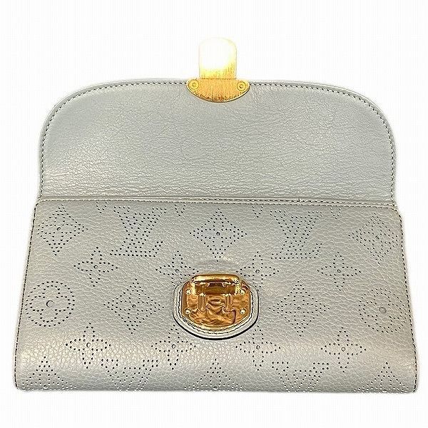 Louis Vuitton Mahina Portefeuille Amelia M58128 Long Wallet Trifold Wallet Women