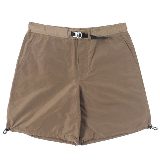 DIOR Christian DIOR Homme 293c179a4717 Buckle Bermuda Logo Patch Shorts Brown 52 Made In