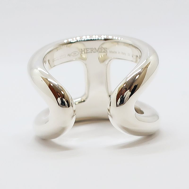 Hermes Osmozu GM Ring #53 Ag925 Silver - H102536b Ring Jewelry - SV