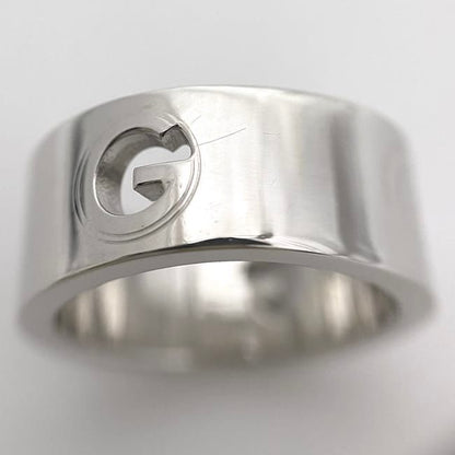 Gucci G Cut Ring Silver Jp 9 Ag 925