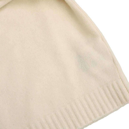 Prada 25ss Wool Turtleneck Knit Sweater P26545 16bk White 36