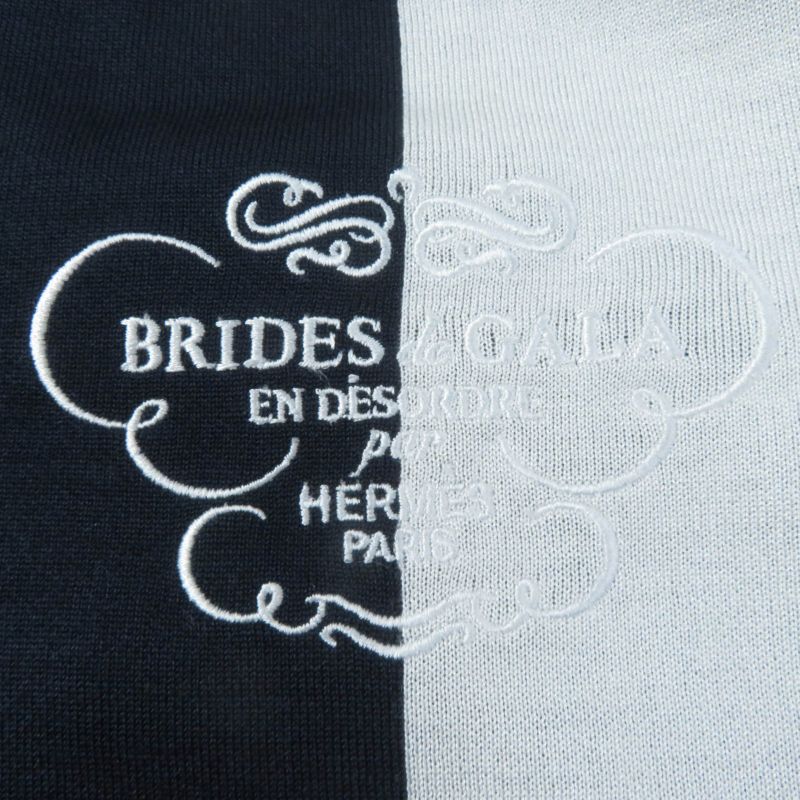 Hermes 24 Year 4e2654d6 None Order Silk Knit Jacquard Short Sleeve Short Sleeve