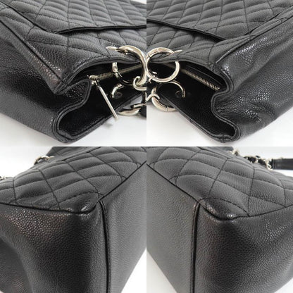 Chanel GST Tote A50995 Shoulder Bag Black Caviar Skin Svhardware 11th