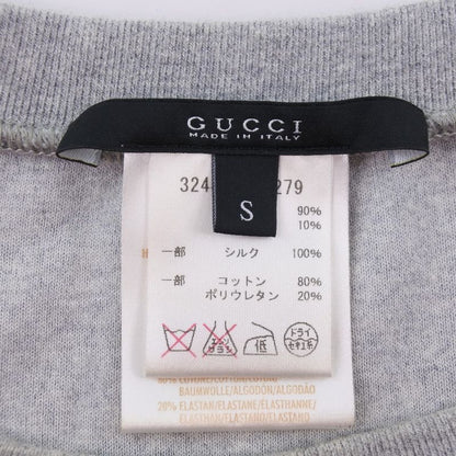 Gucci Sideline 324467 X5279 Velour Gray Women's Dress