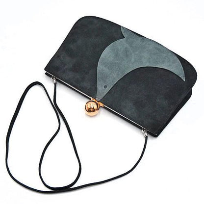 Hermes Sac Amarys Asika Dobris Grey And Black Shoulder Bag Silver