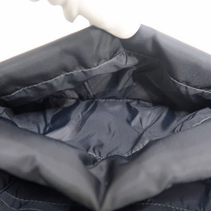 Balenciaga Monaco Flap Messenger Nylon Shoulder Bag Black