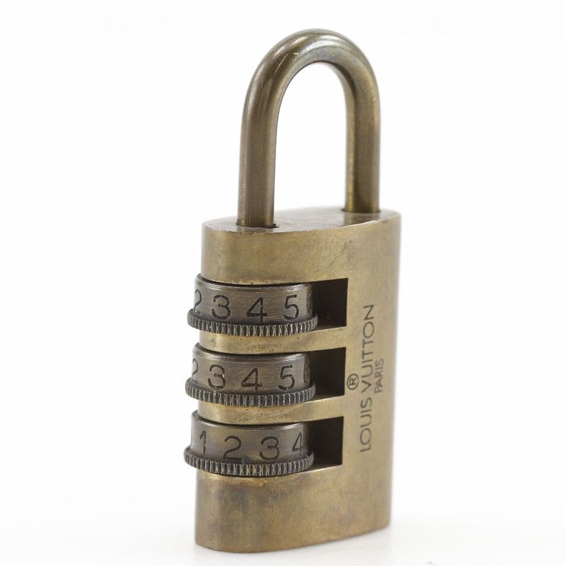Louis Vuitton Padlock With Dial Padlock Vintage X Metal _ Cadenas