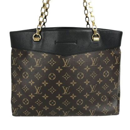 Louis Vuitton Shoulder Bag Pallas Shopper M51198 Monogram Canvas Brown